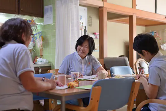 いつものスタッフの顔(定着率の高さ)